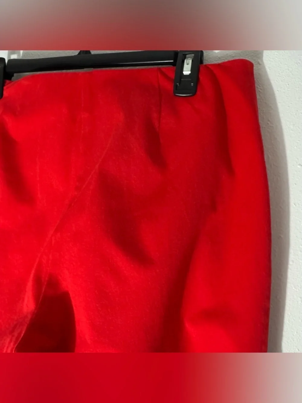Lauren Ralph Lauren black label red cropped slack size 12